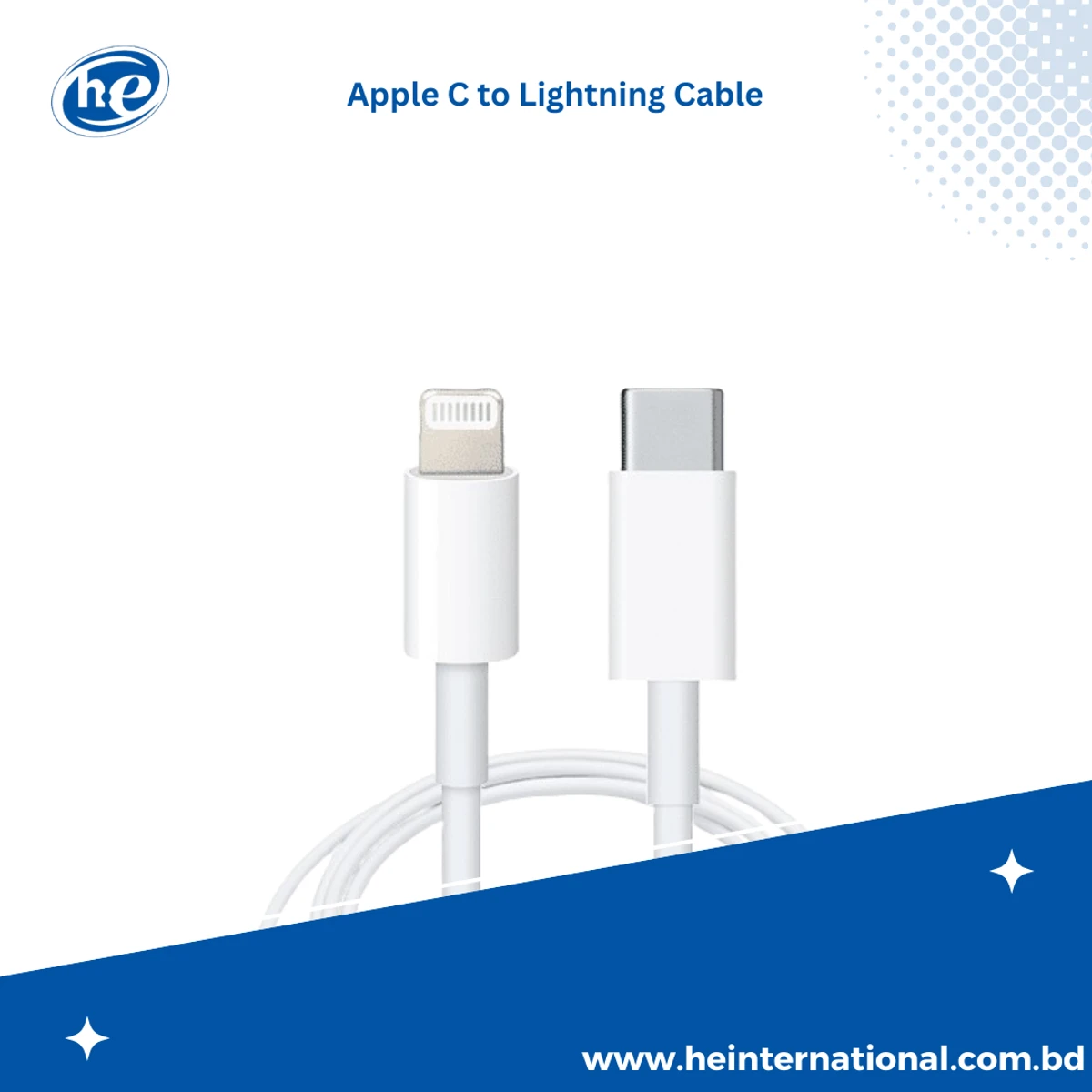 Apple C to Lightning Cable 1M