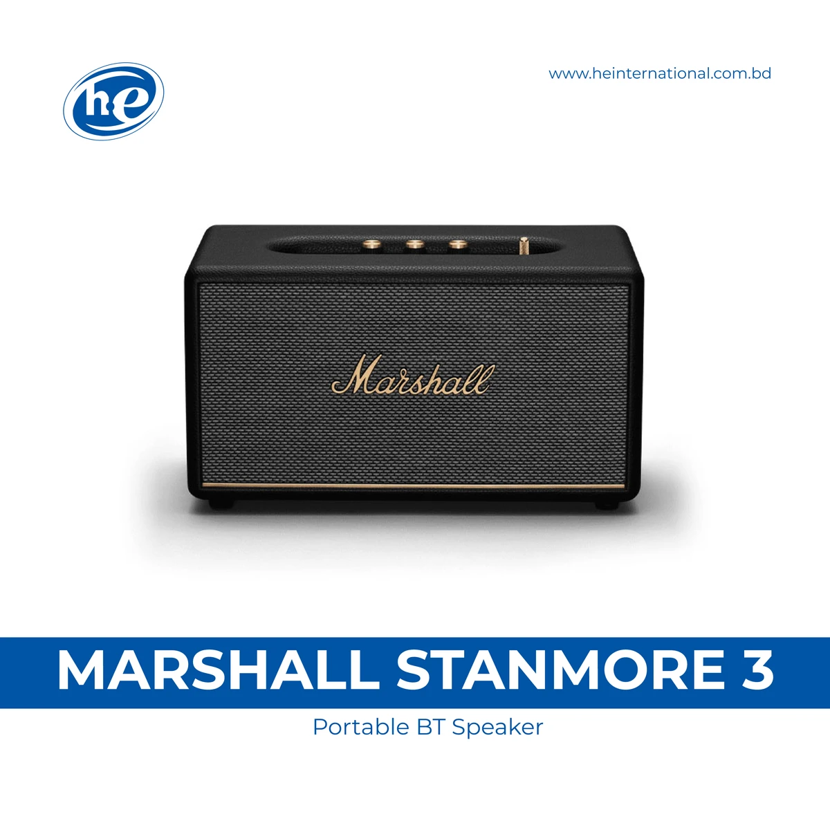 Marshall Stanmore III Portable BT Speaker