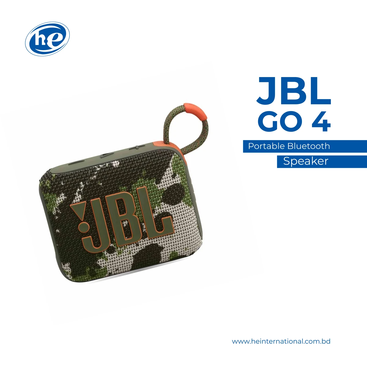 JBL GO 4 Portable Bluetooth Waterproof Speaker