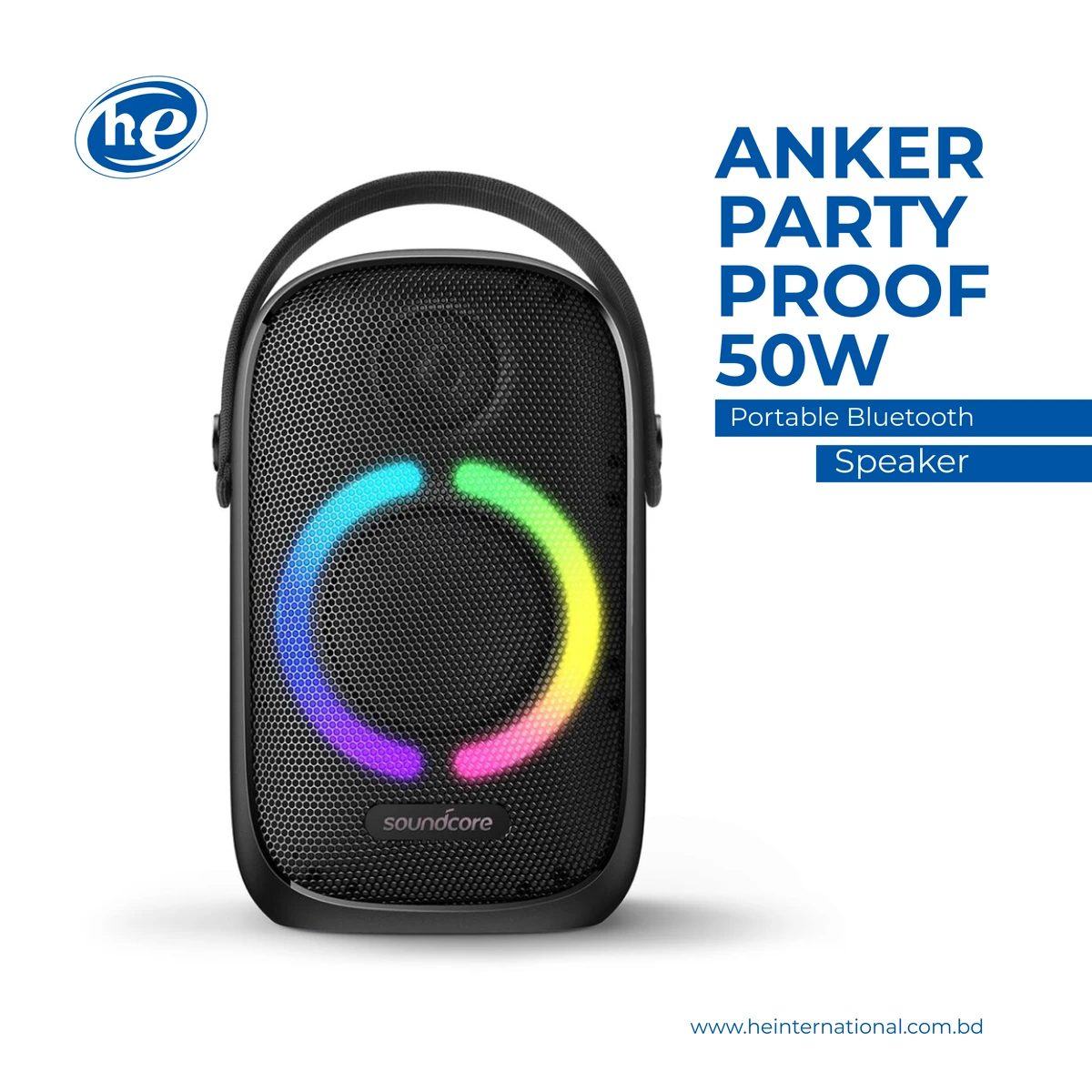 Soundcore by Anker Rave Neo 50 W Bluetooth Party Speaker