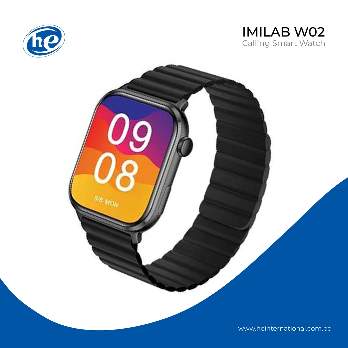 IMILAB W02 Bluetooth Calling Smart Watch