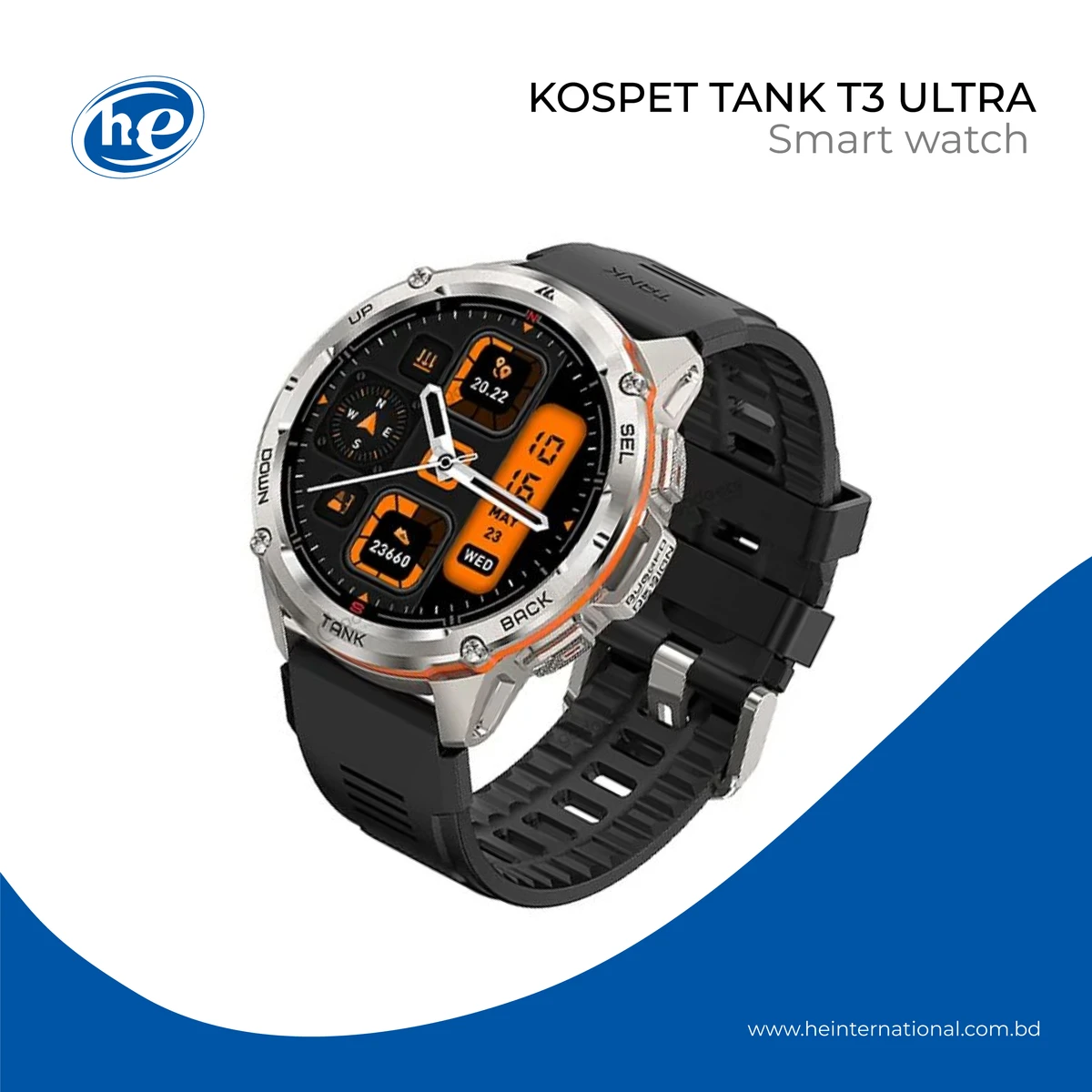 KOSPET TANK T3 Ultra Smart Watch