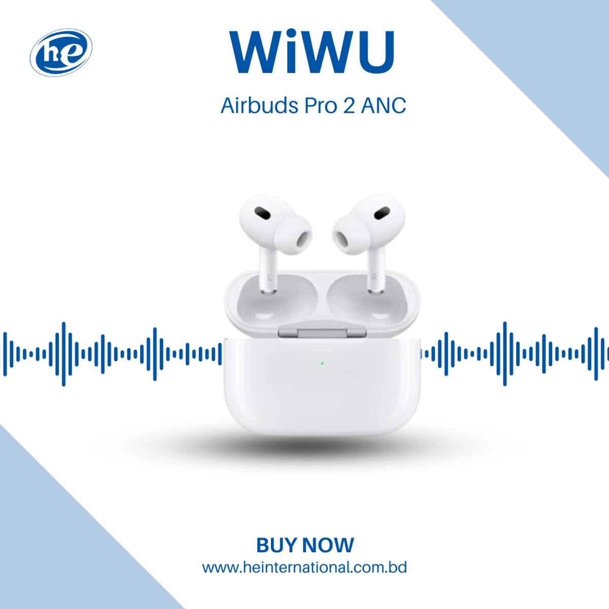 WiWU Airbuds Pro 2 ANC USB‐C