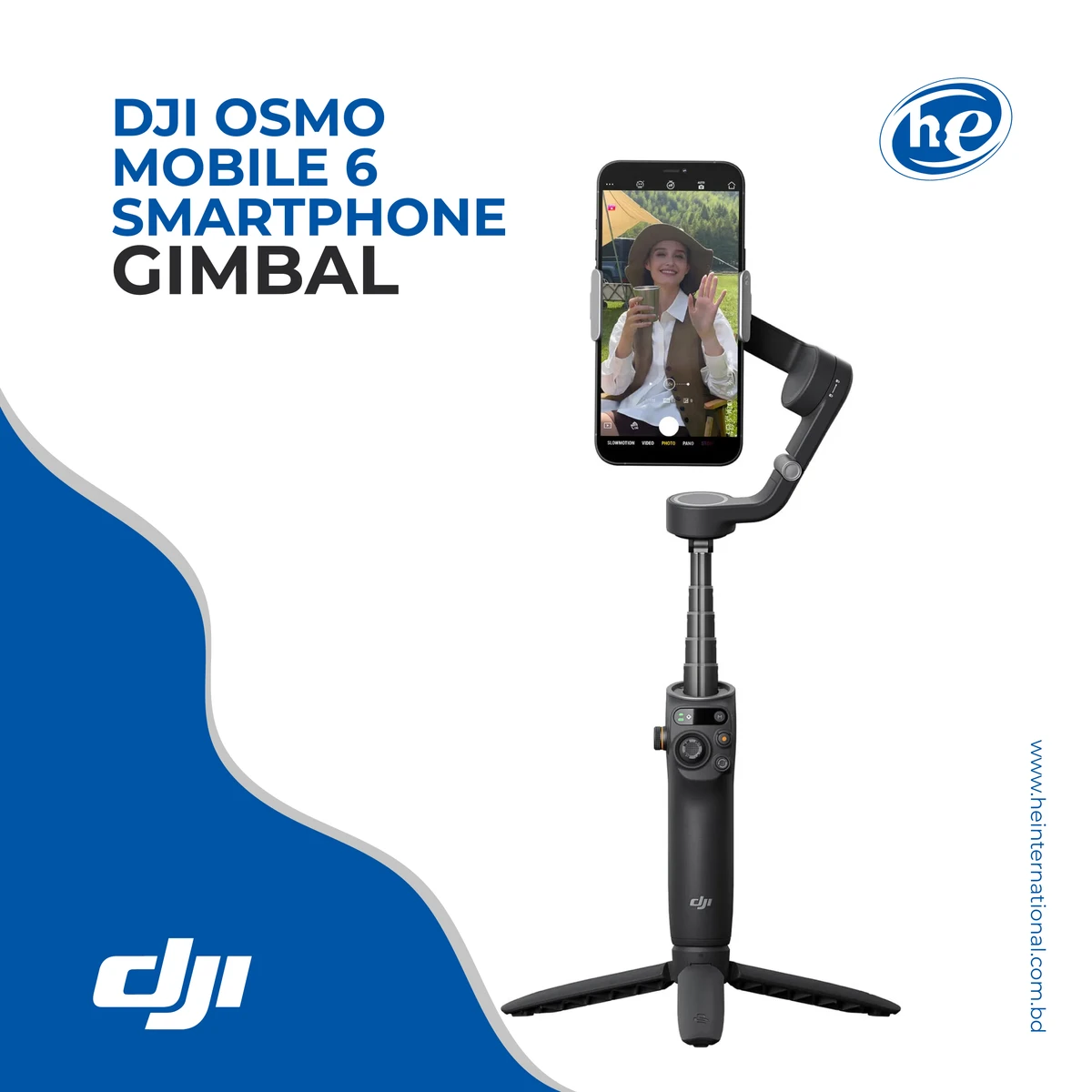 DJI Osmo Mobile 6 Foldable Smartphone Gimbal