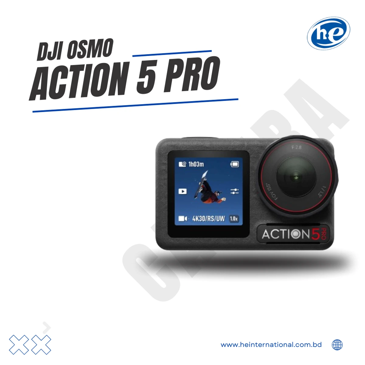 DJI Osmo Action 5 Pro Standard Combo Action Camera