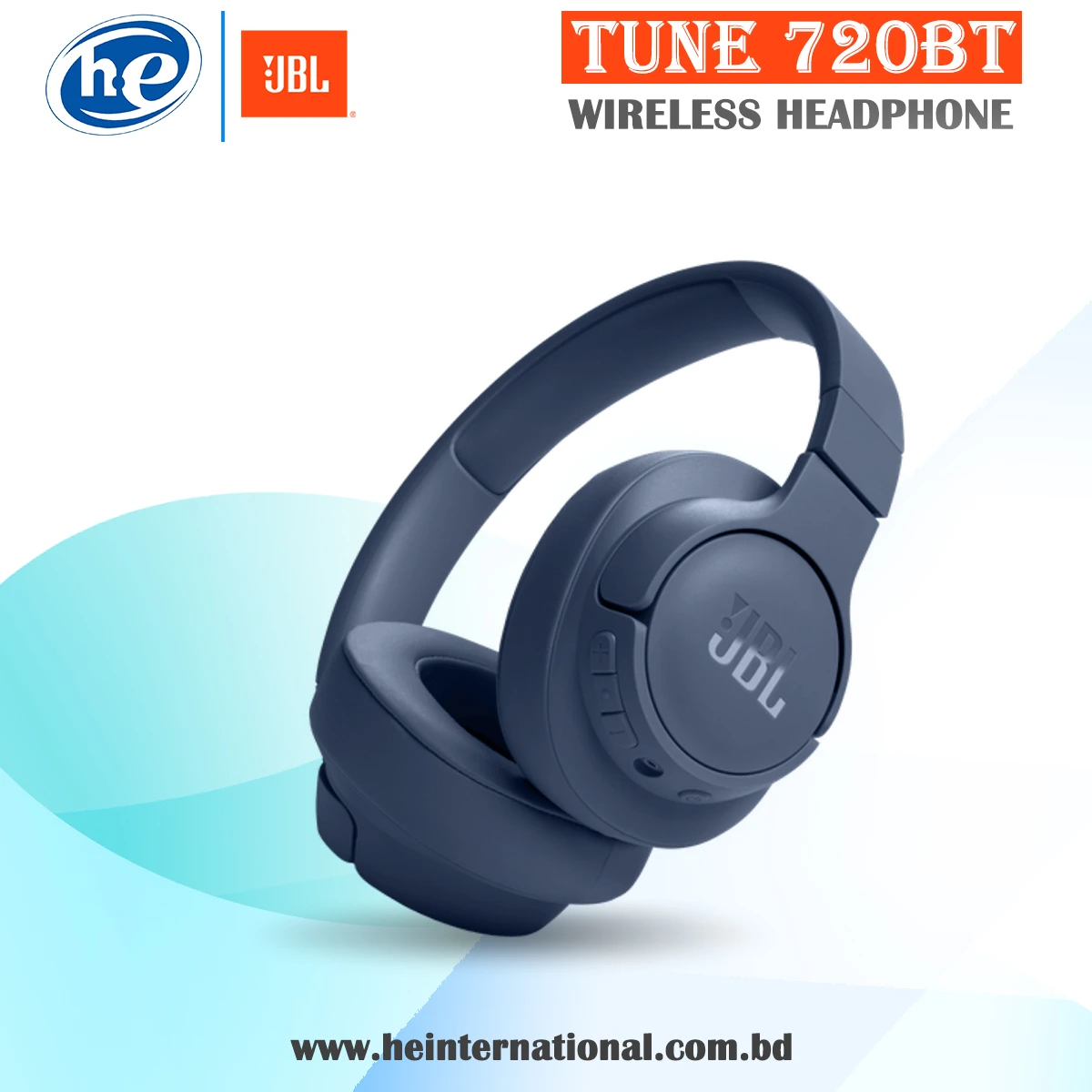 JBL Tune 720BT Wireless Over-Ear Headphone