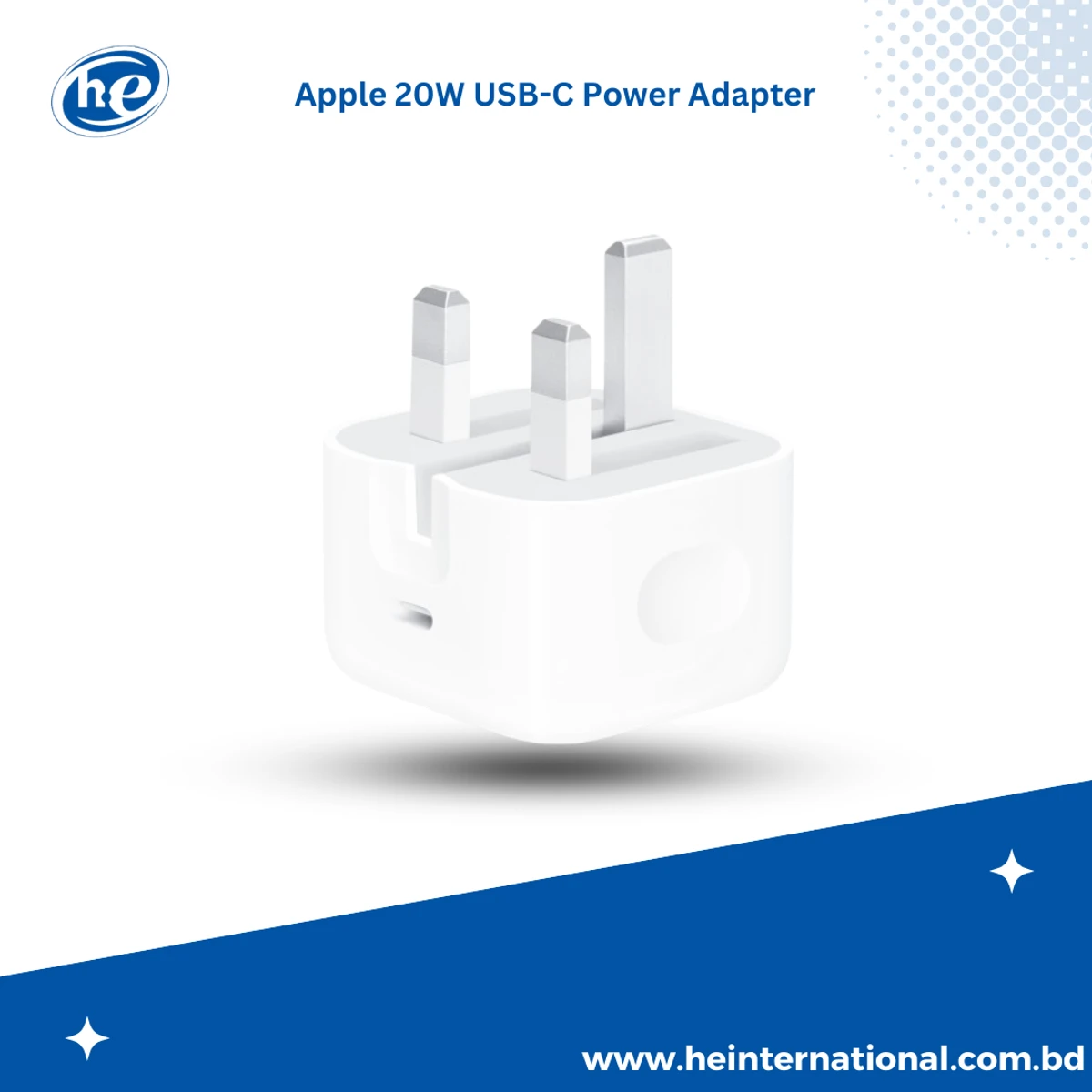 Apple 20W USB-C Power Adapter UK Pin