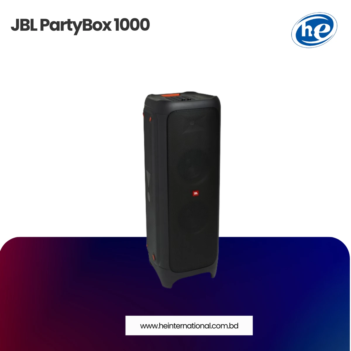 JBL PartyBox 1000 Powerful Bluetooth Party Speaker